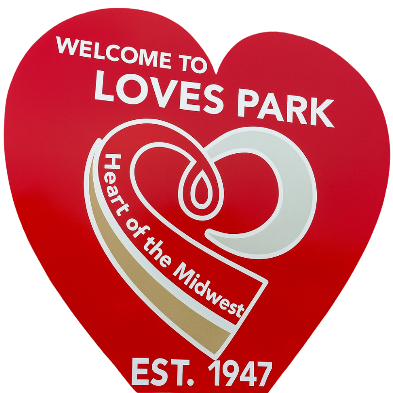 Loves Park Sign